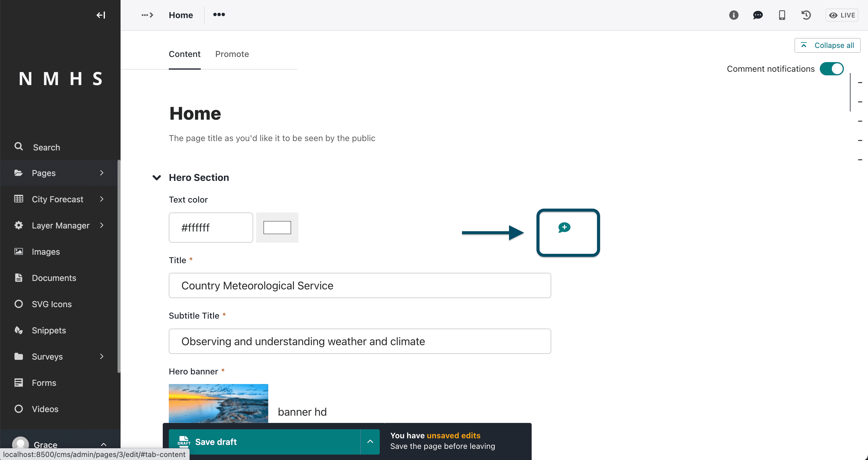 Add comment