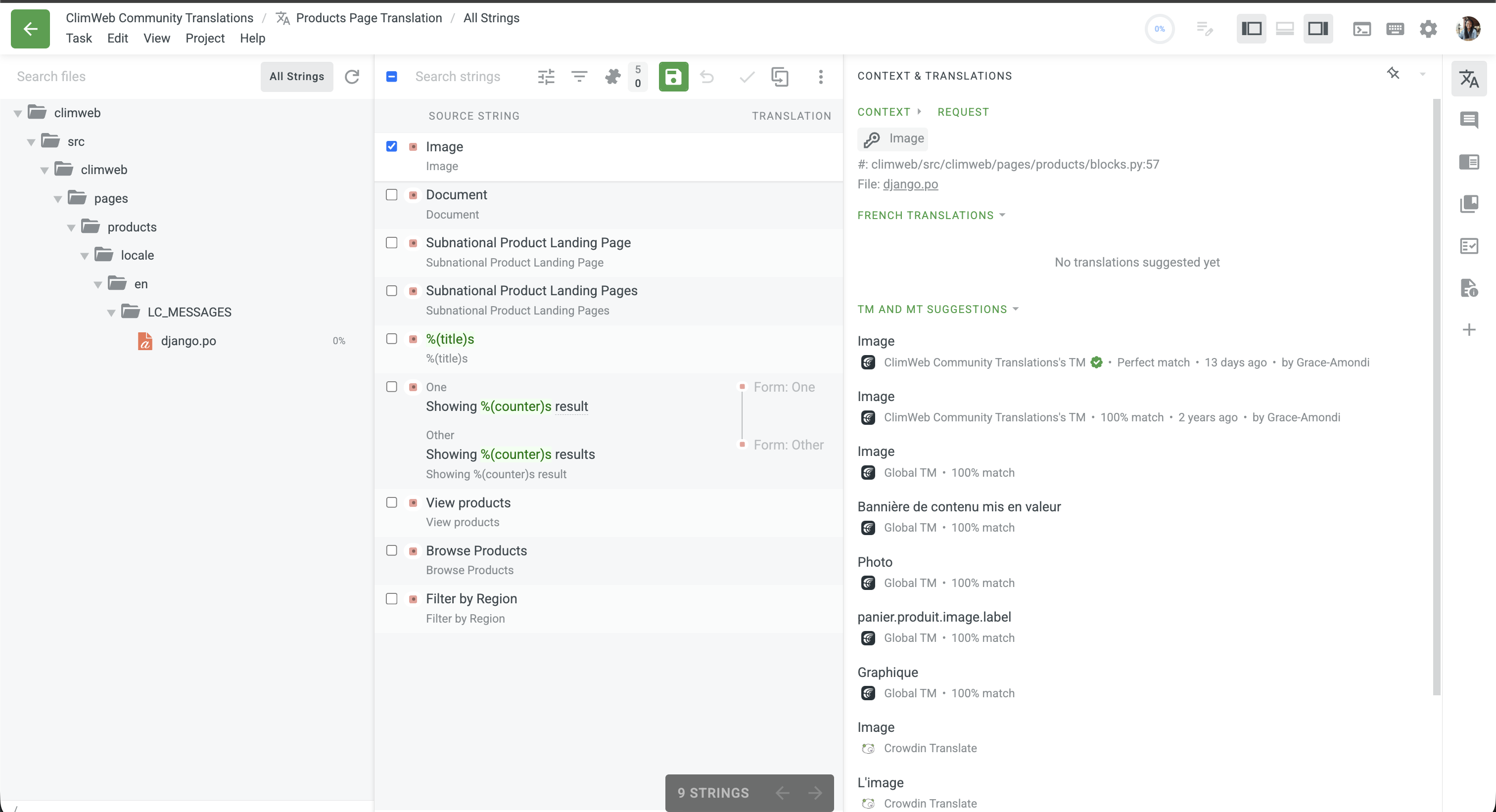 Crowdin Tasks Preview