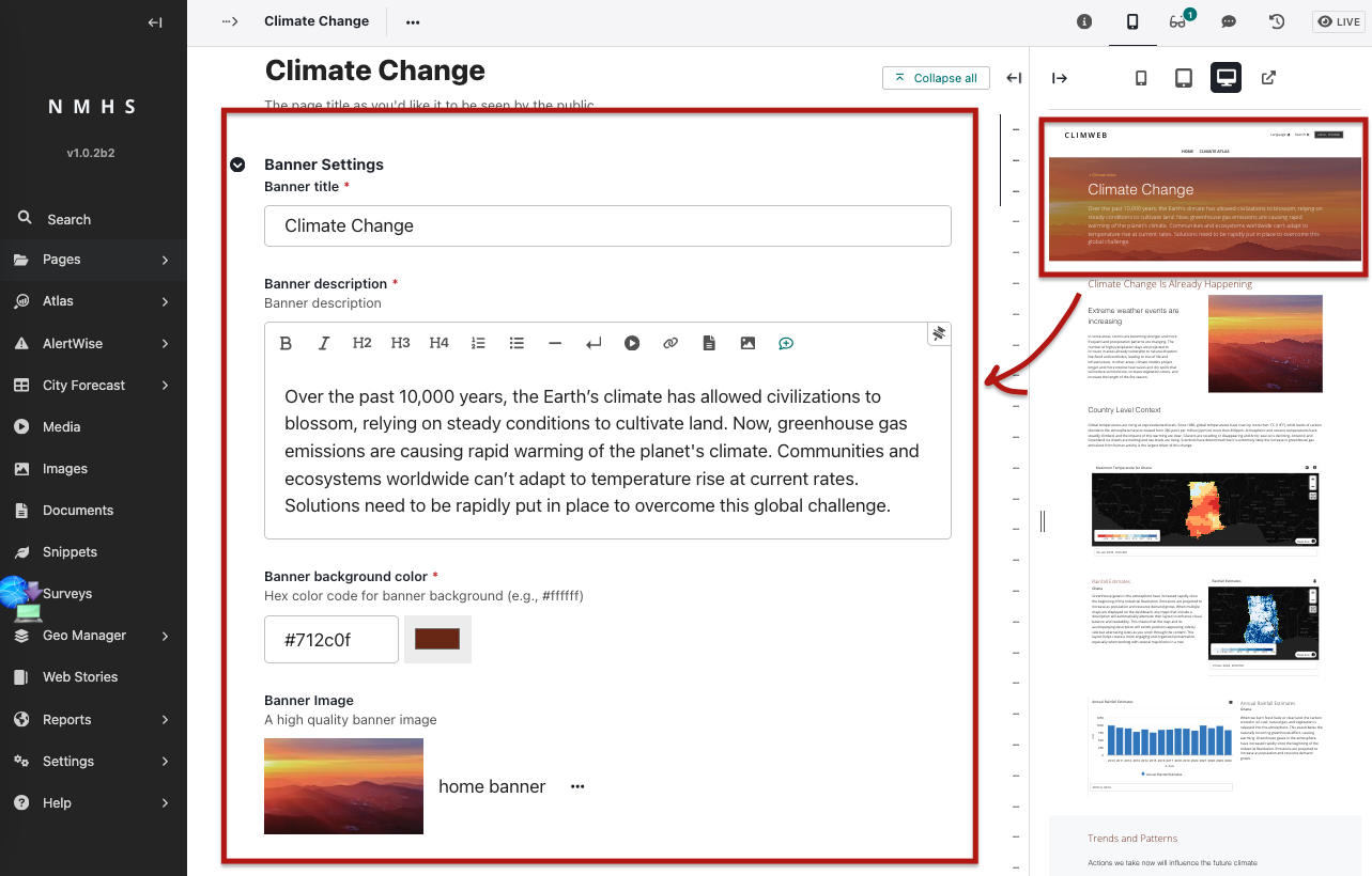 ClimWeb Atlas