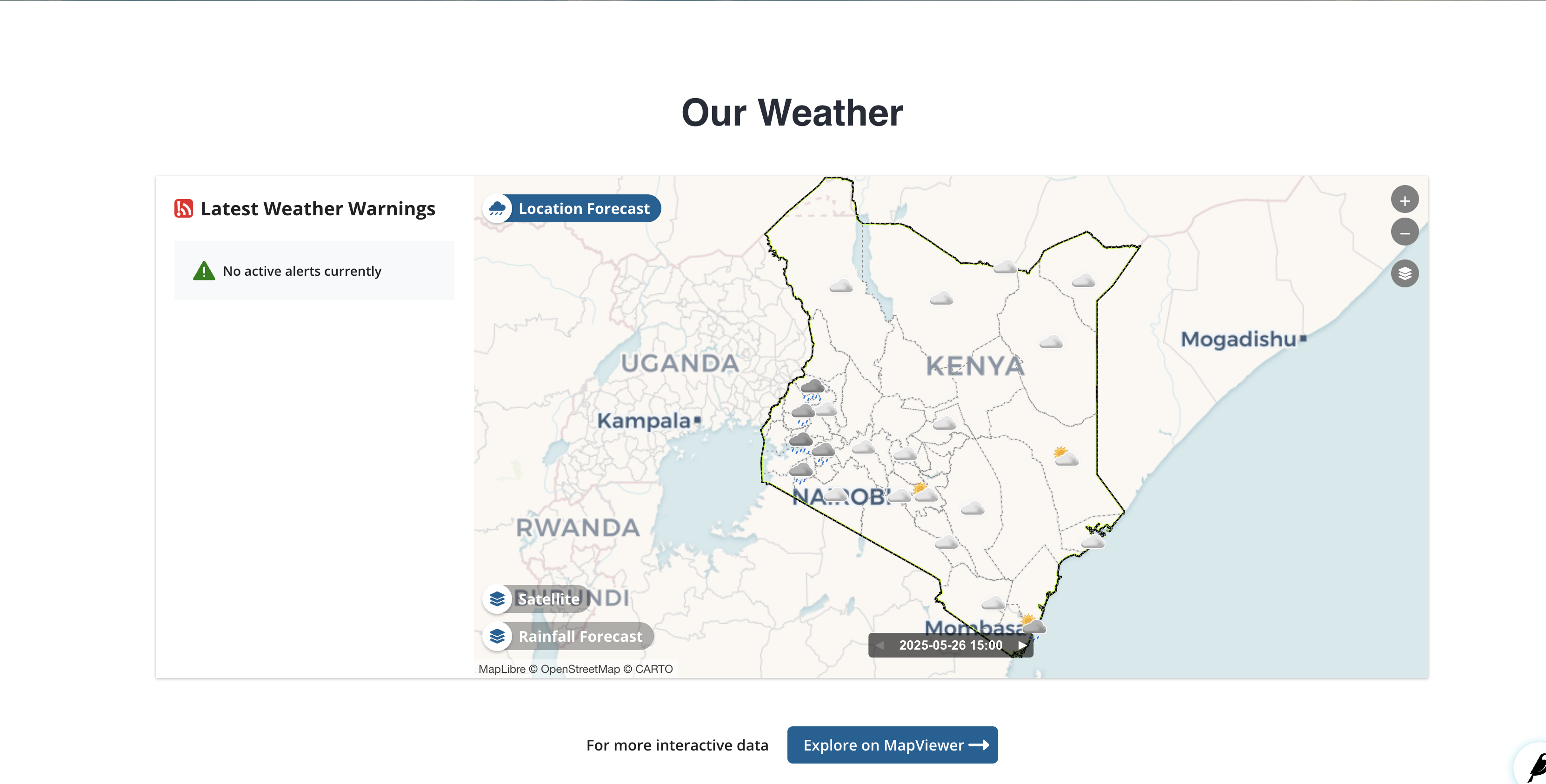 Homepage Map