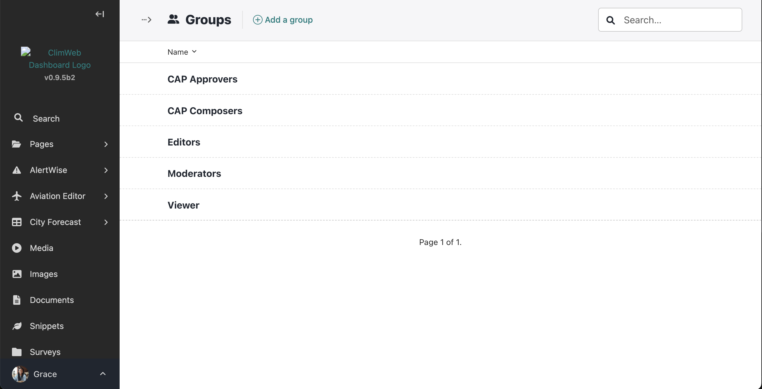 Groups