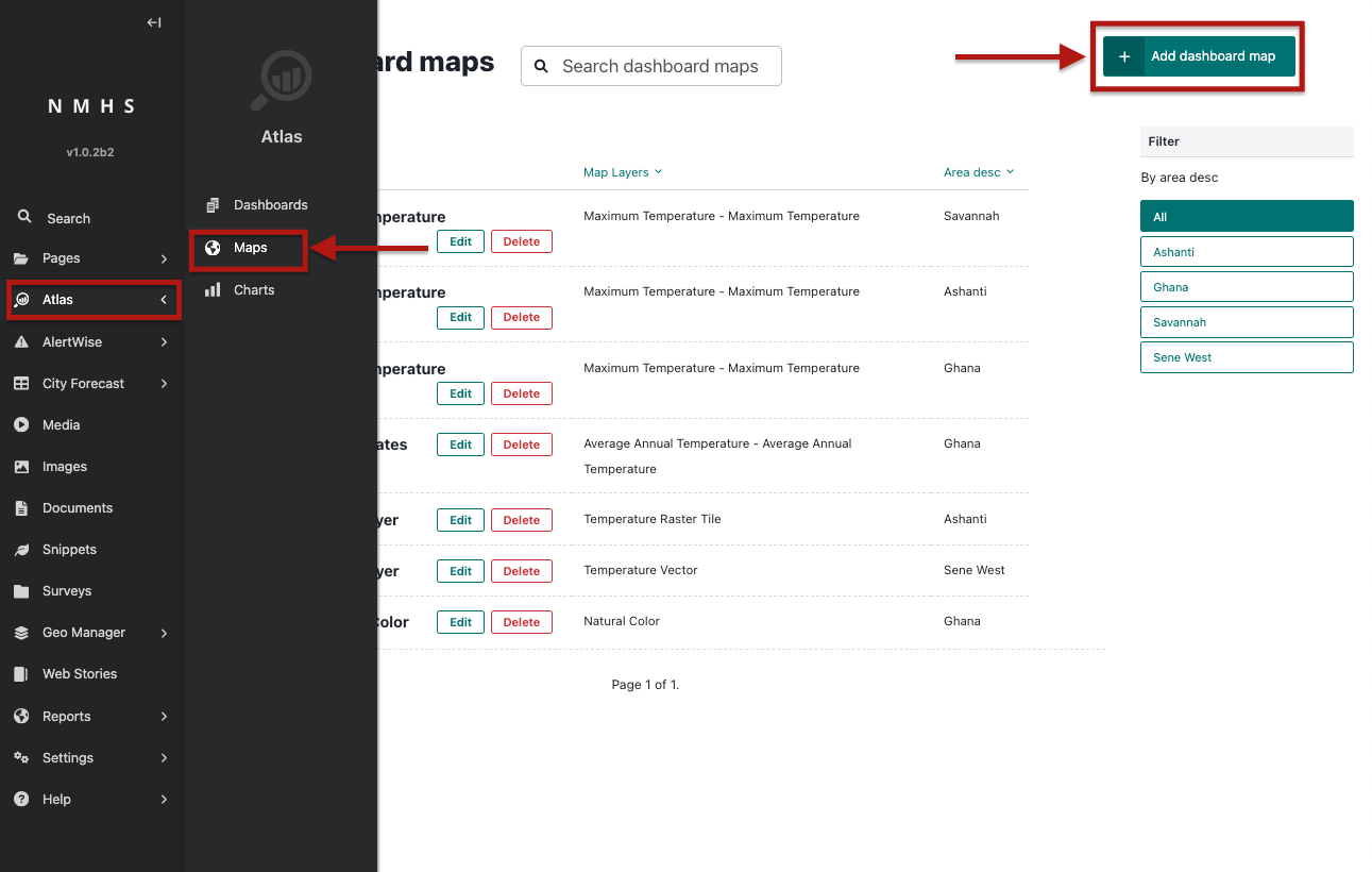 ClimWeb Atlas