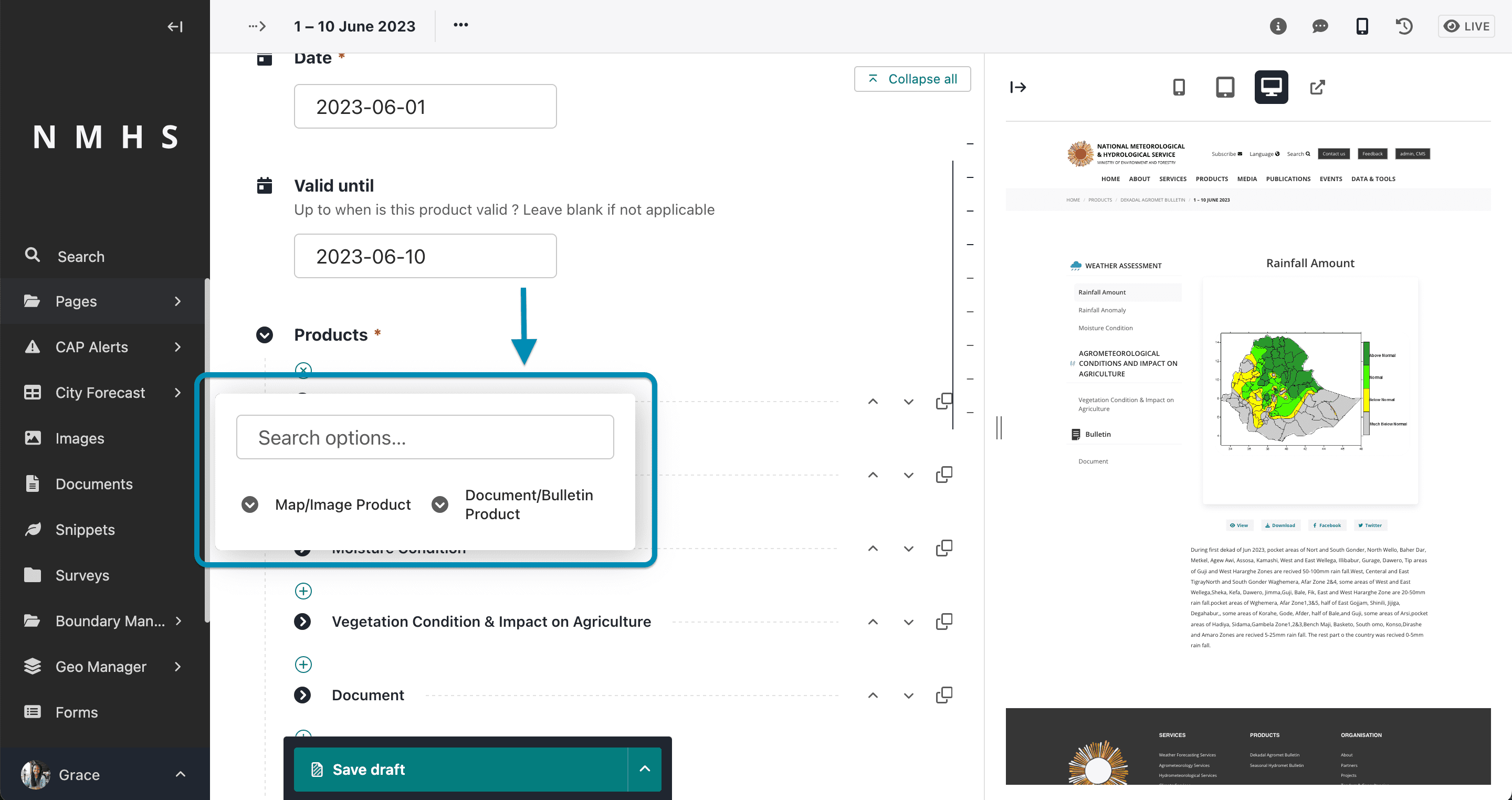 Ajouter des options de produit