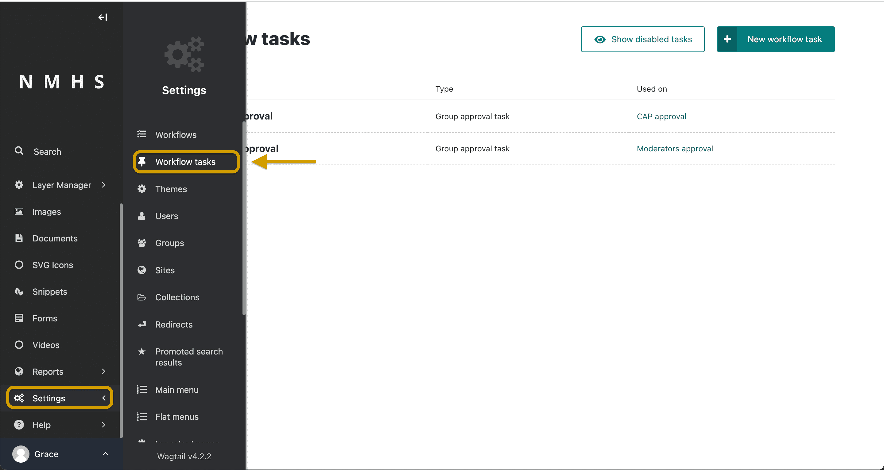 Explorateur Worklow